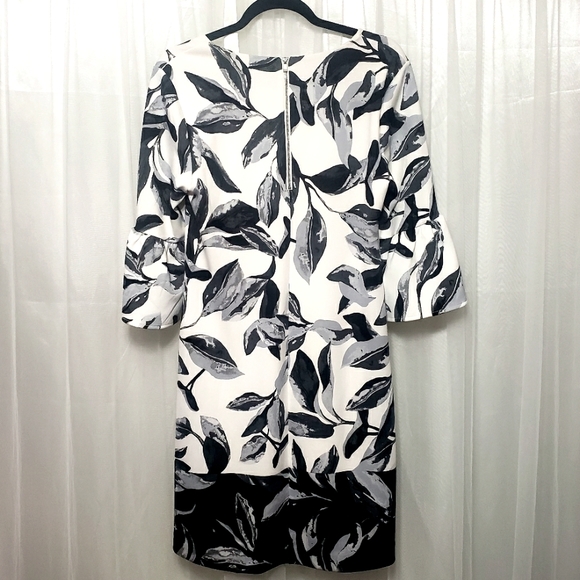 Alfani NWT Sz 6 Luxe Jungle Botanical Print Dress - Picture 6 of 12